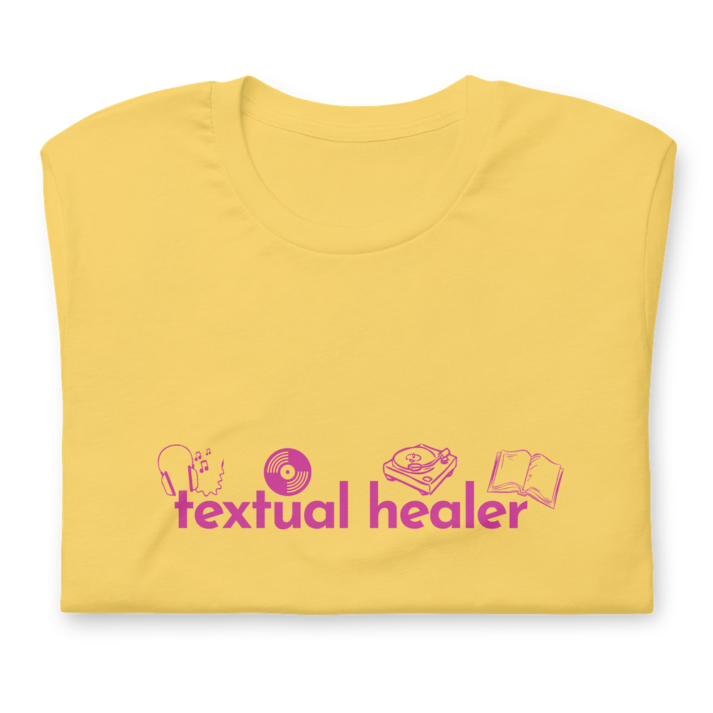 Textual Healer T-shirt - Yellow